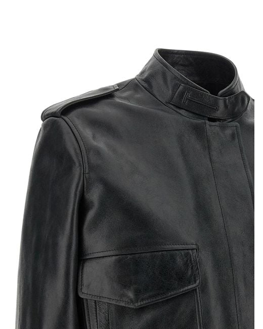 Tom Ford Black 'Aviator' Jacket
