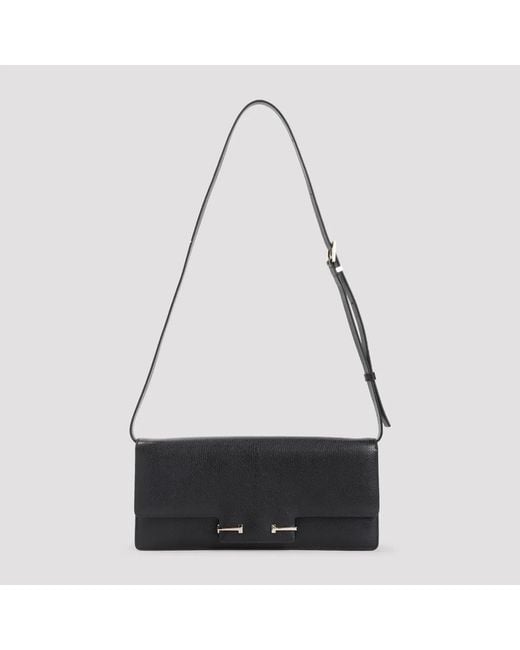 Tom Ford Black Double T Shoulder Bag