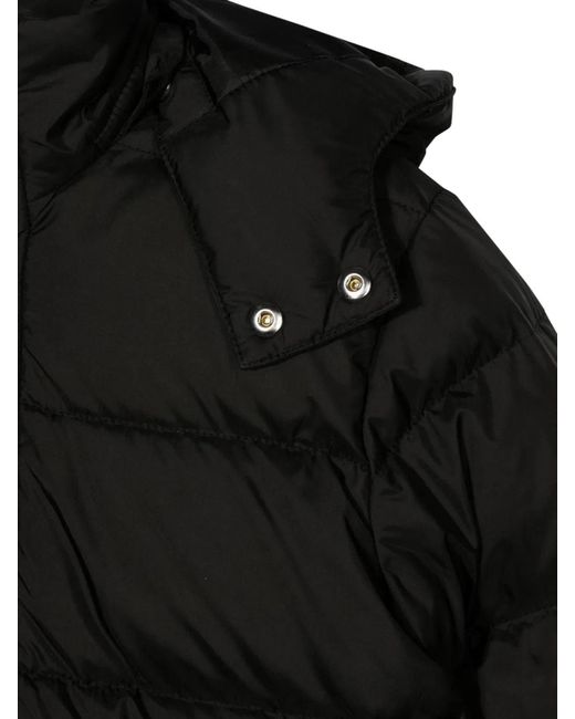 Givenchy Black Long Down Jacket With Hood