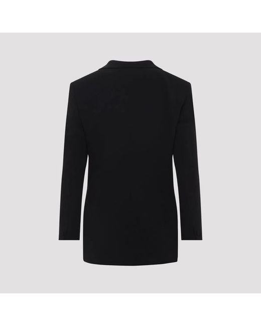Giorgio Armani Black Beauty Silk Blazer