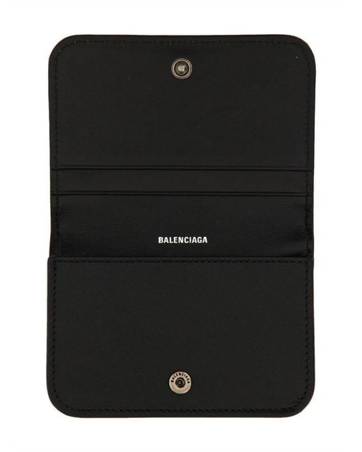 Balenciaga Black Card Holder Monk