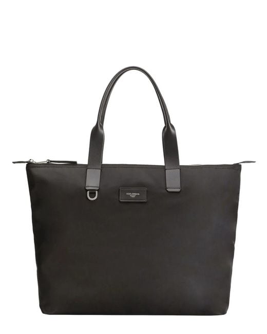 Dolce & Gabbana Black Dolce & Gabbana Bag "Adamo" Large for men