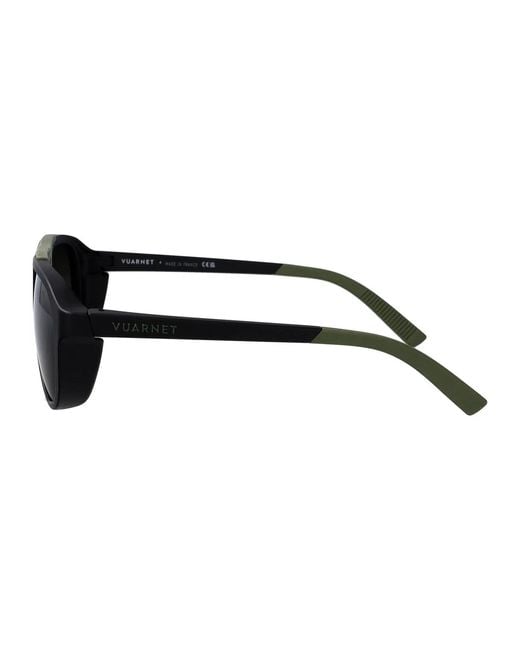 Vuarnet Black Injected Sunglasses for men