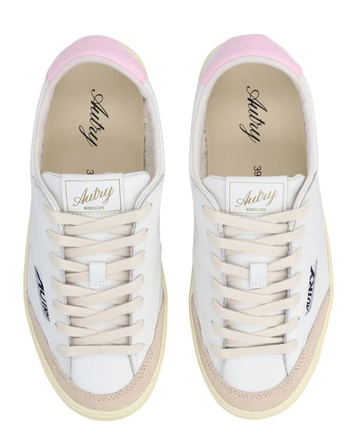 Autry White Sneaker "Windscape Low"
