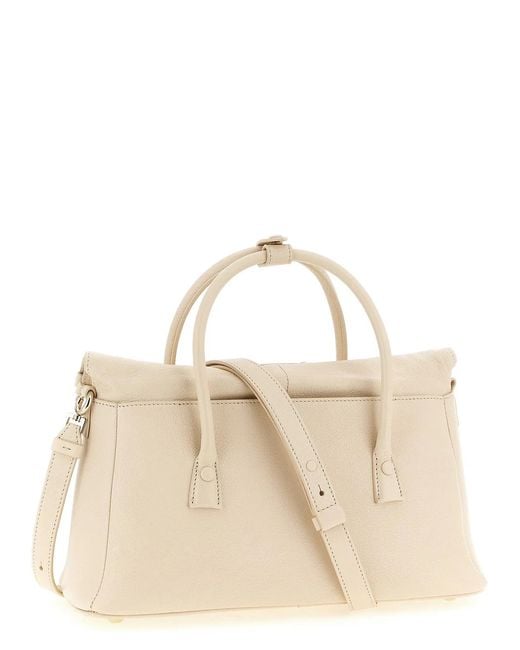 Maison Margiela Natural '5Ac East West' Handbag