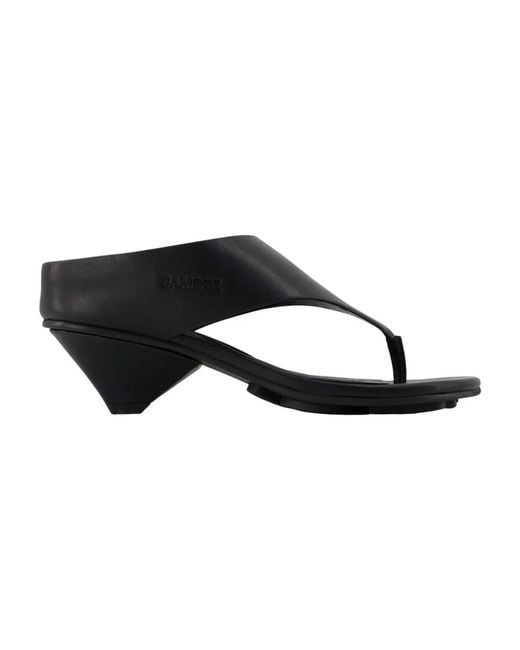 Samsøe & Samsøe Black Sadagmar Wedge 16108 Sandals