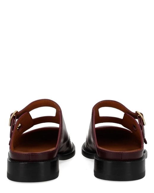 Marni Brown Moccasin Sabot "Bambi 3.0"
