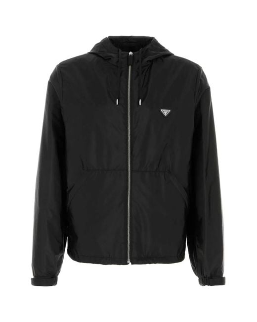 Prada Black Giubbotti for men