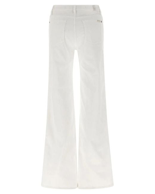 7 For All Mankind White 'Modern Dojo' Jeans