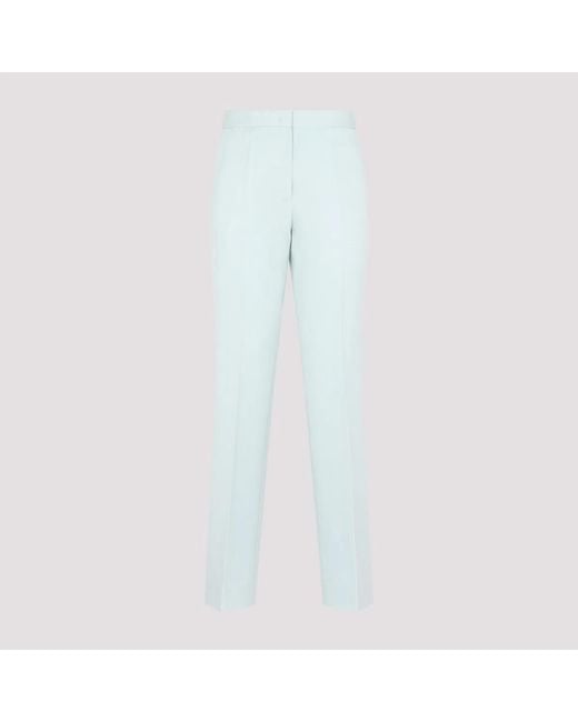 Jil Sander Blue Trousers