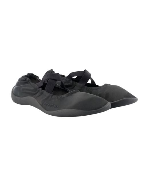 Balenciaga Black Shibuya Flat