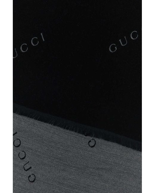 Gucci Black Scarf for men
