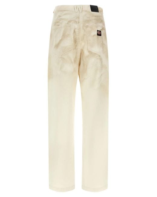 Willy Chavarria Natural 'Bad Boy' Jeans for men