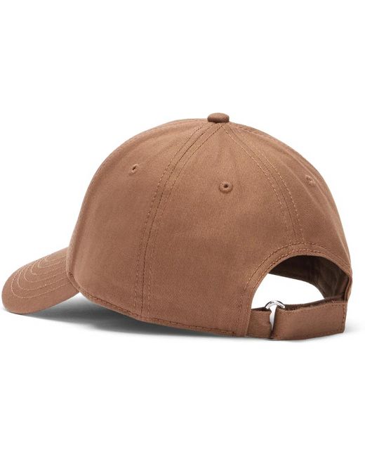 Moncler Brown Cotton Baseball Cap