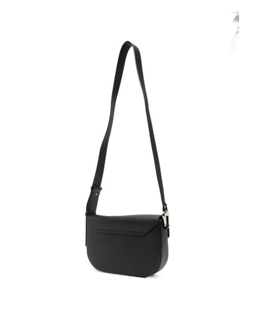 Emporio Armani White Leather Crossbody Bag