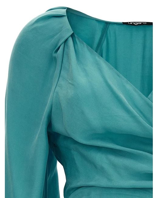 Emanuel Ungaro Green 'Dominique' Dress