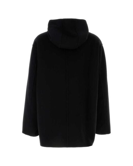 Prada Black Silk Padded Jacket for men