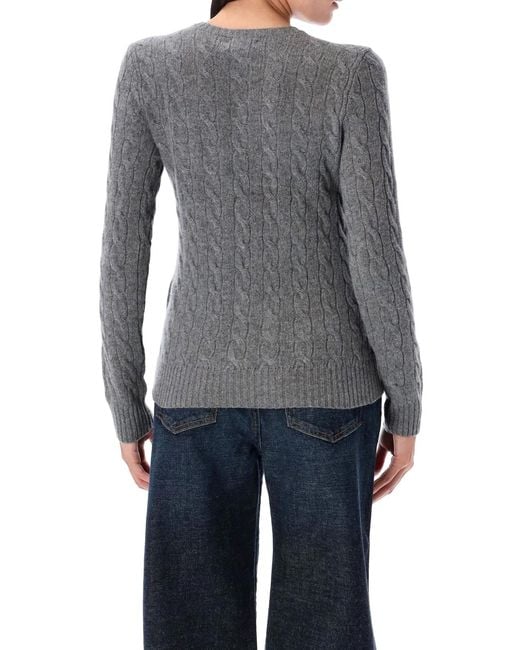 Polo Ralph Lauren Blue Cable Jumper