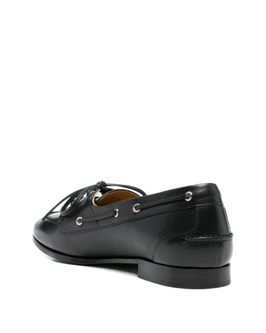 Bally White Buffalo Leather Flat Shoes for men