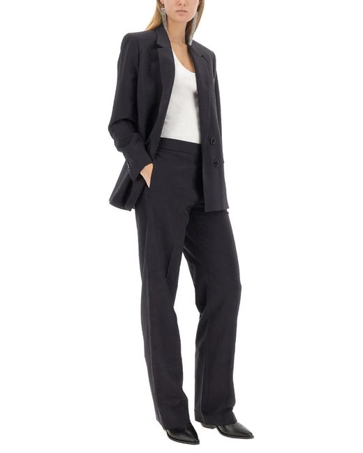 Isabel Marant Blue Double-Breasted Jacket
