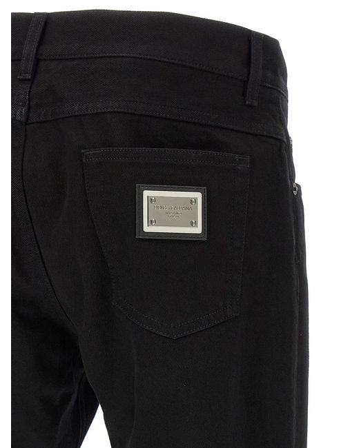 Dolce & Gabbana Black Dolce & Gabbana 'Mercury' Pants for men