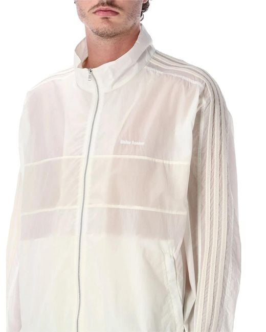 Adidas White Track Jacket