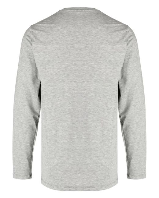 Tom Ford Gray Melange Cotton Tee for men