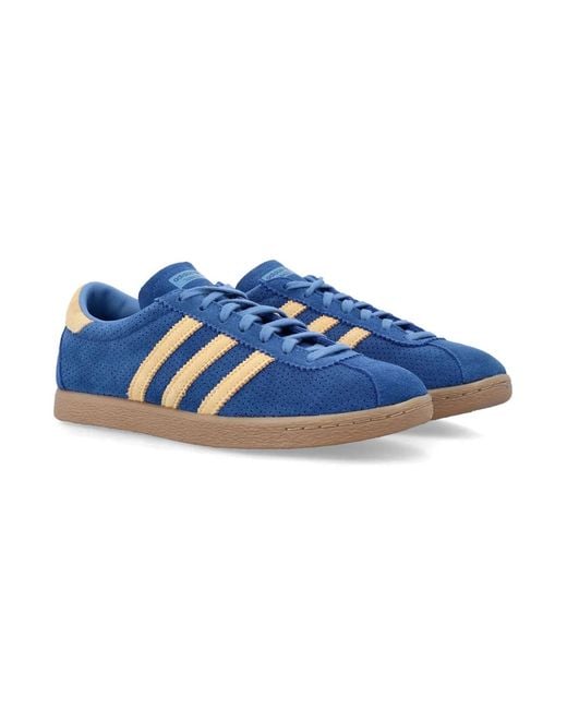 Adidas Originals Blue Tobacco Suede Sneakers