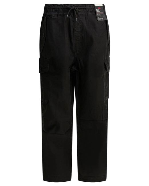 Levi's Black Cargo Pants for men