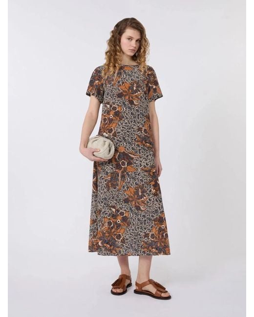 Weekend by Maxmara Blue Wkdcrespo Dress
