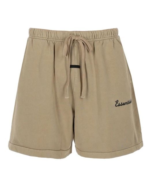 Fear Of God Natural Shorts "Training" for men