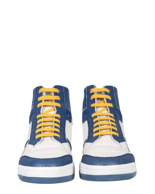 Saint Laurent Blue Low Sl 24 Sneakers for men