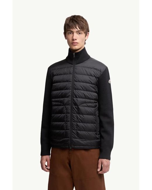 Moncler Blue Padded Down Jacket for men