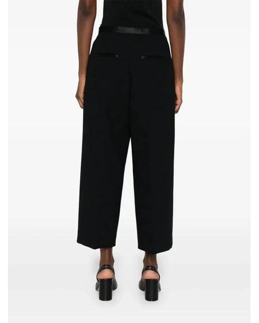 Khaite Black "Marcus" Pant