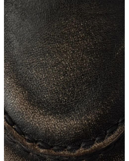 Prada Black Deconstructed And Flexible Nappa Leather Loafers