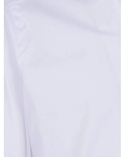 Barba Napoli White Classic Stretch Shirt for men
