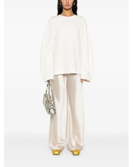 Jil Sander Gray Top Cn Ls