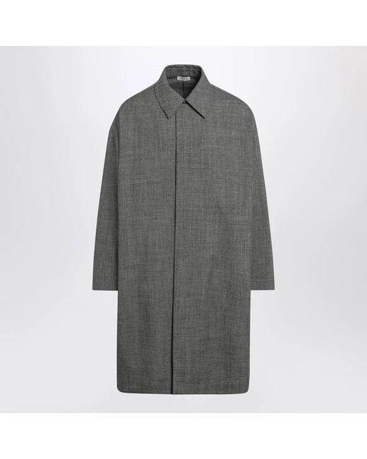 Fear Of God Gray Relaxed Trench Coat for men