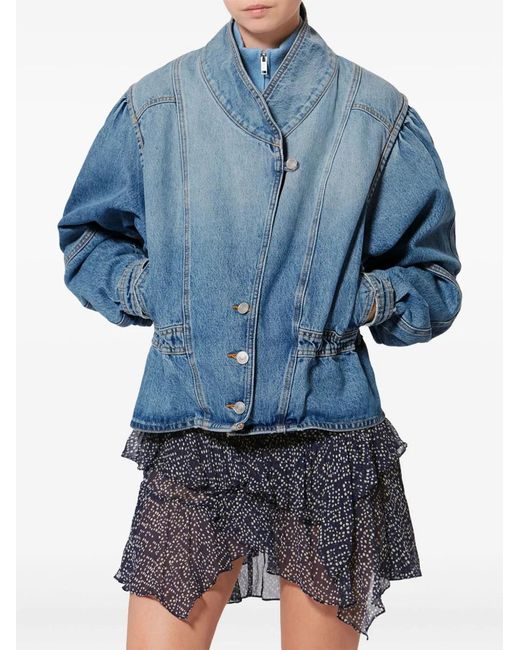 Isabel Marant Blue Giacca Doliegz