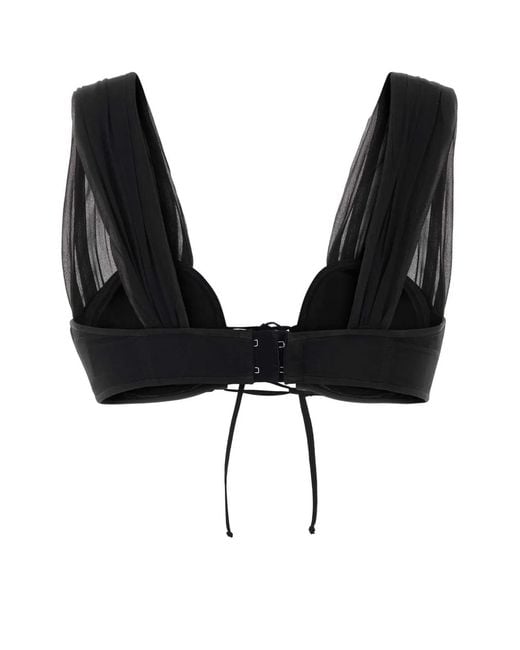 GIUSEPPE DI MORABITO Black Bra