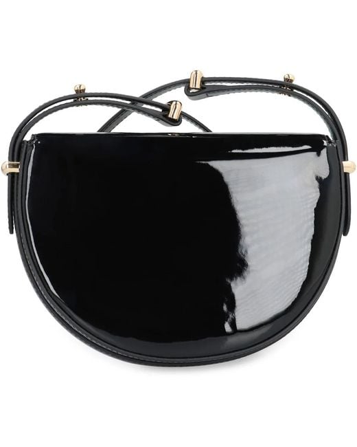 Prada Black Patent Shoulder Bag