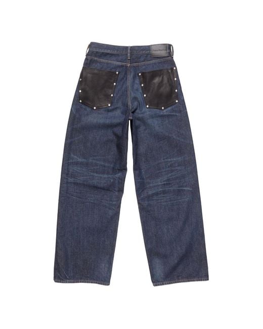 Acne Blue 1981 Denim Cotton Jeans for men