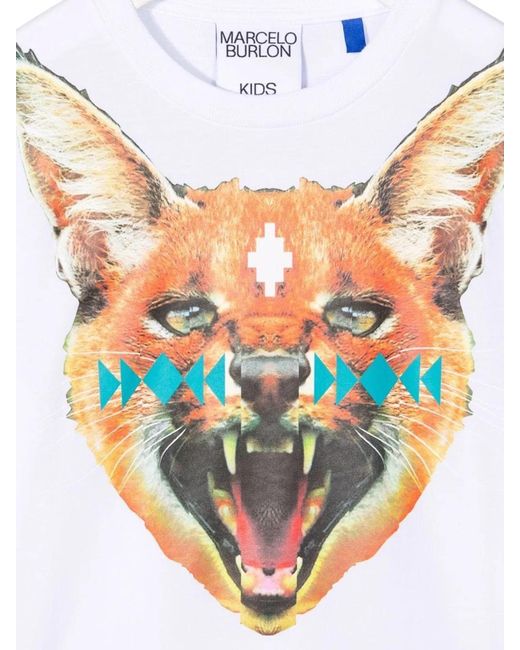Marcelo Burlon White Marcelo Burlon County Of Milan T-Shirt