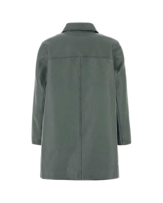 Chloé Green Powder Leather Jacket