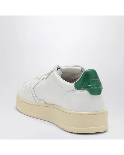 Autry White Sneaker Medalist Low for men