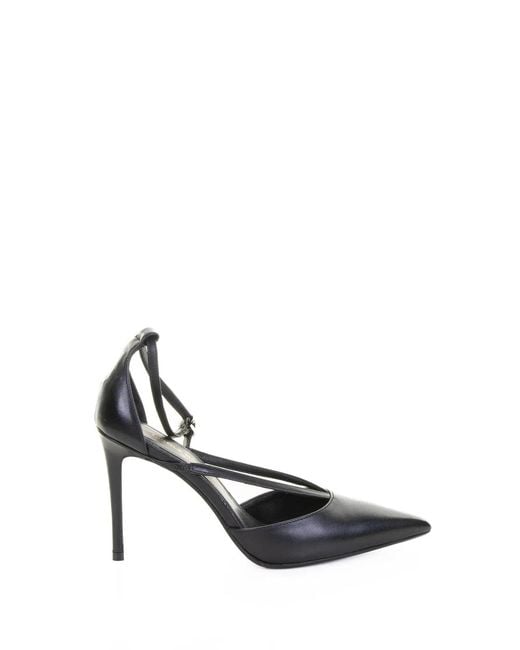 Chantal White Nappa Leather Pump
