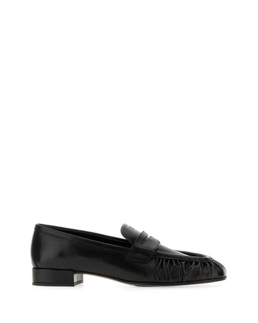 Prada Black Mocassini
