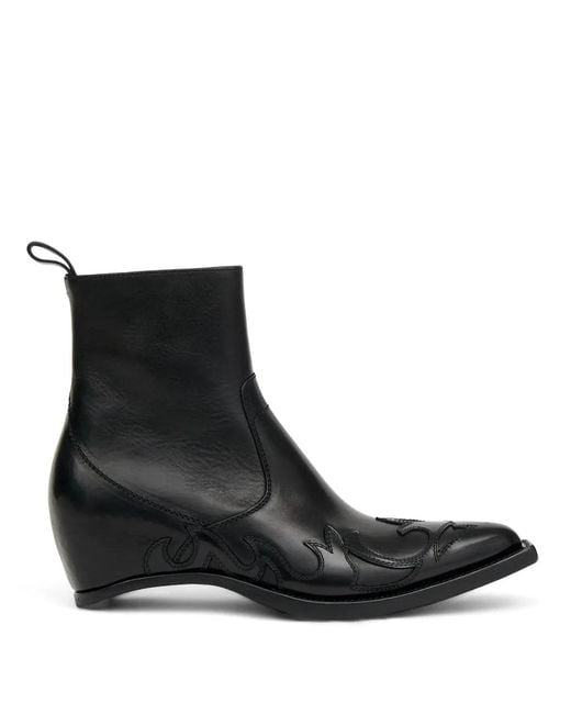 Maison Margiela Black Leahter Boots