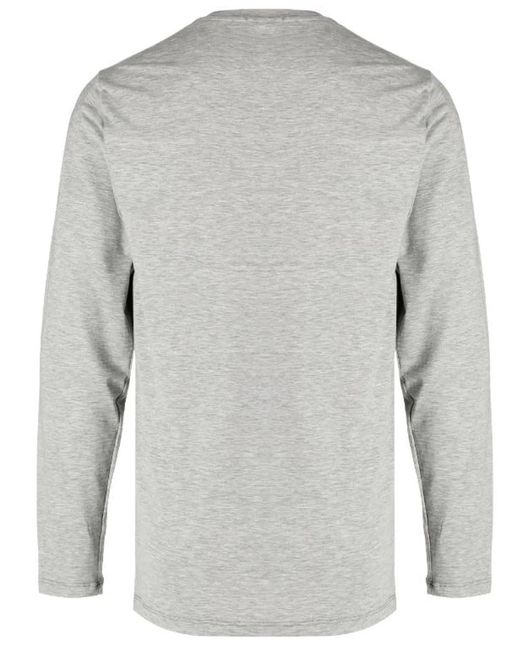 Tom Ford Gray Melange Cotton Tee for men