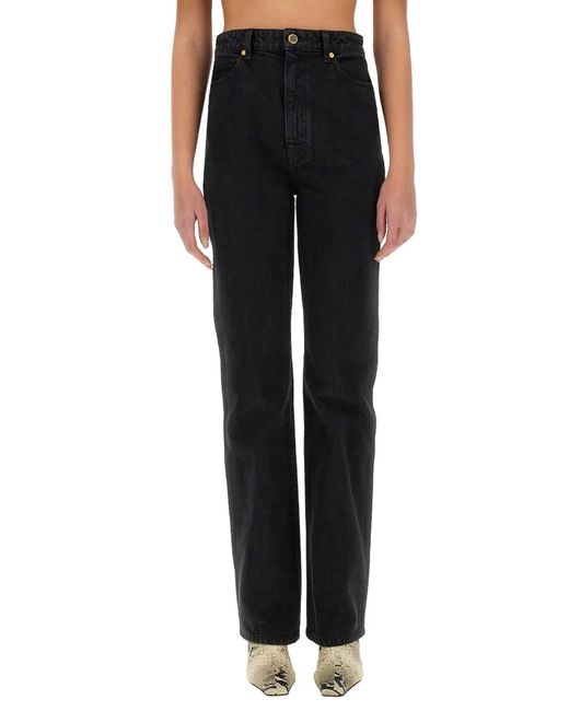 Khaite Black Jeans "Danielle"